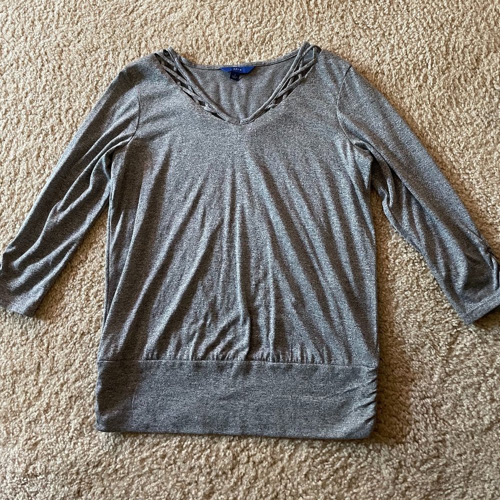 Apt 9 Women's 3/4 Sleeve Top